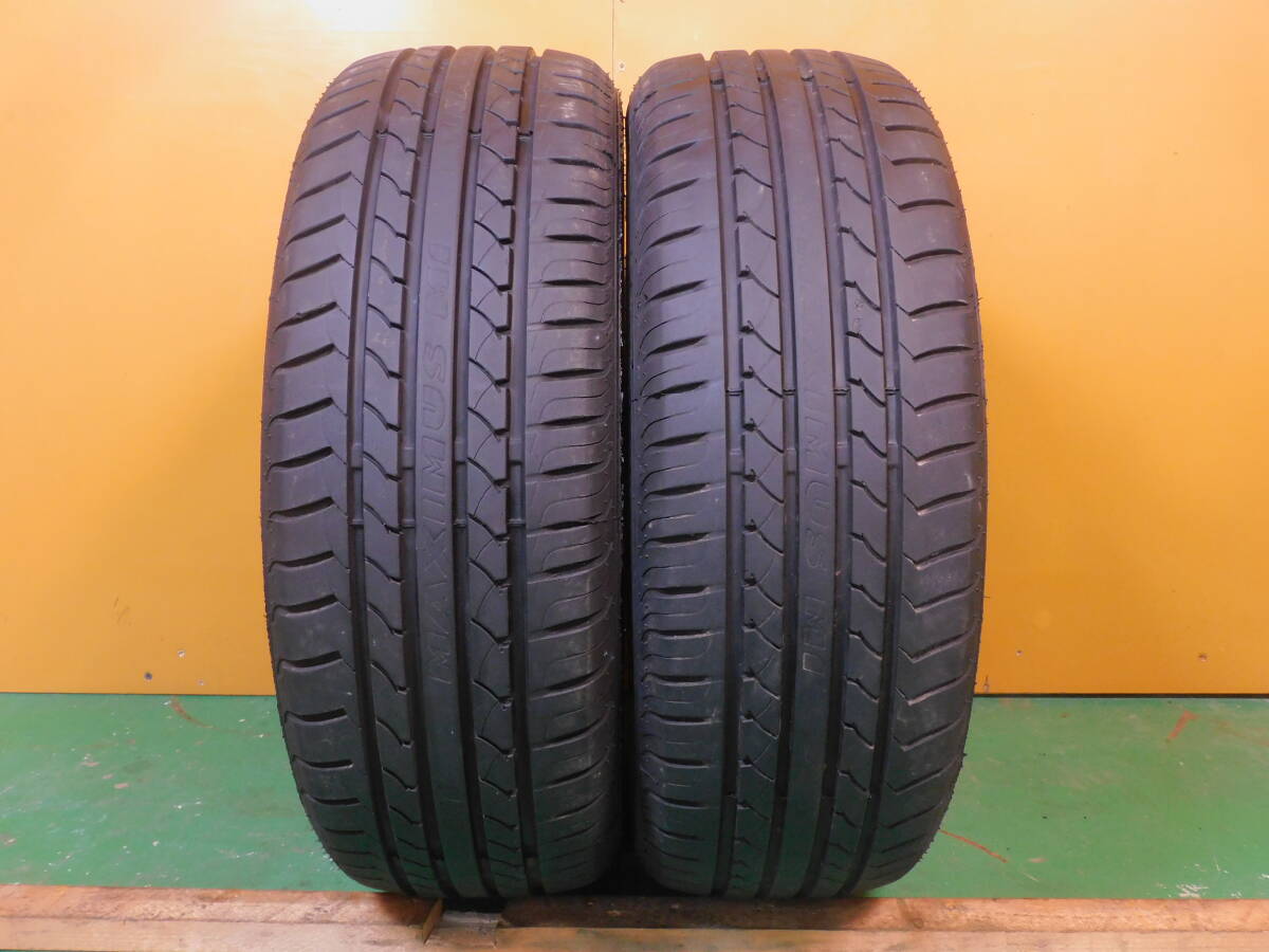195/55R16 MAXTREK プリウス、キューブ、カローラ 制造年2023 2本 バリ溝★A212