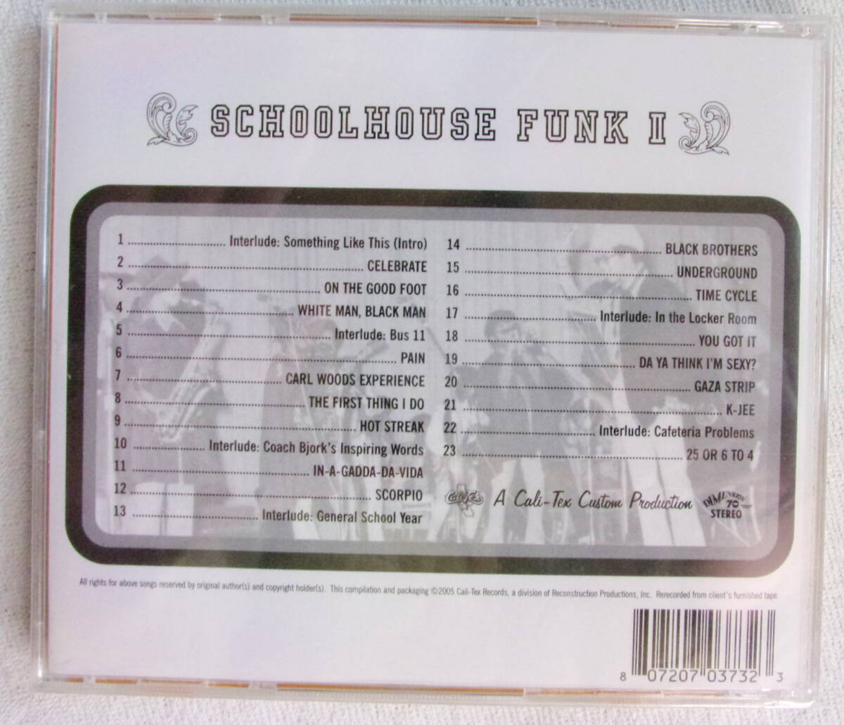 【未開封・輸入ＣＤ】Raw Business-Schoolhouse Funk 2_画像2