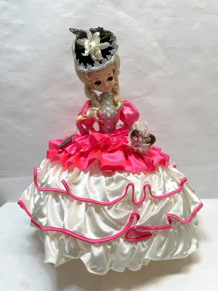 極美品 スキヨ人形研究所 スキヨ人形 ピンク 高さ55cm フランス 極美品 スキヨ人形研究所 スキヨ人形 ピンク 高さ55cm フランス