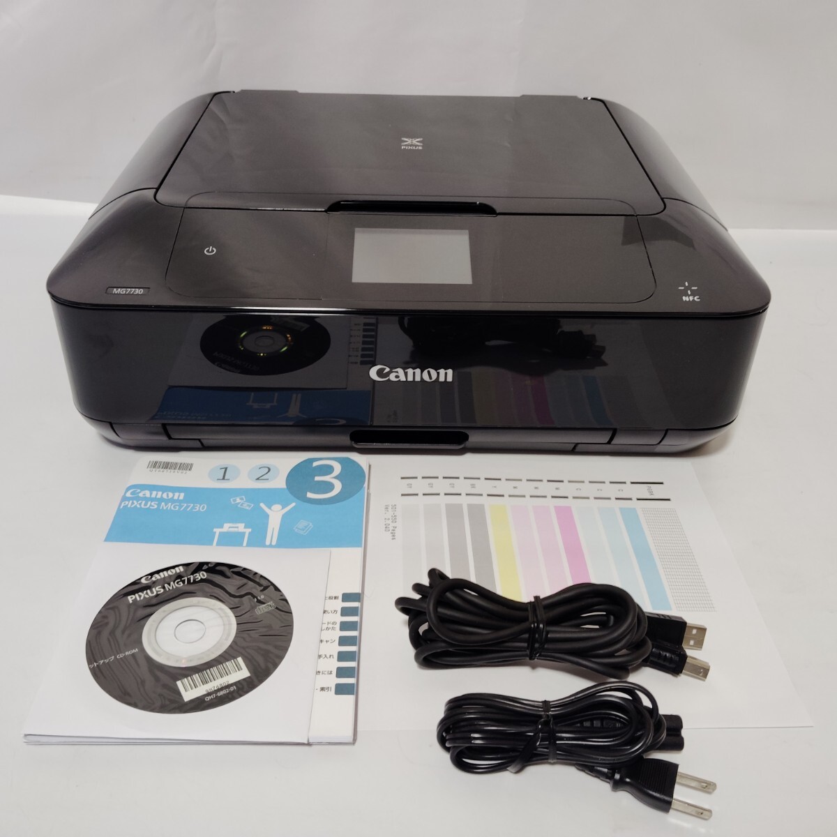 総印刷枚数550枚 全額返金保証付 Canon インクジェットプリンター 複合機 MG7730