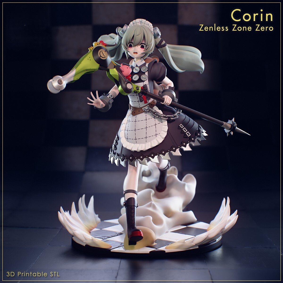 21cm 未塗装未組立 ガレージキット ゼンレスゾーンゼロ カリン 21cm 未塗装未組立 ガレージキット ゼンレスゾーンゼロ カリン