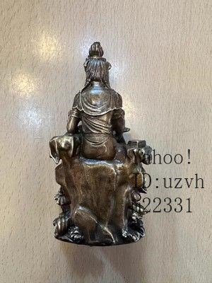 仏教美術 中国 仏像 自在観音 坐龍仏珠観音 銅製 銅器 工芸品