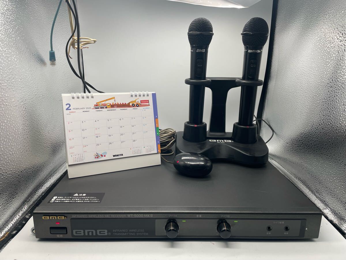 点検動作品 美品】WT-5000MKⅡ WM-600 赤外線ワイヤレスマイク 点検動作品 美品】WT-5000MKⅡ WM-600 赤外線ワイヤレスマイク