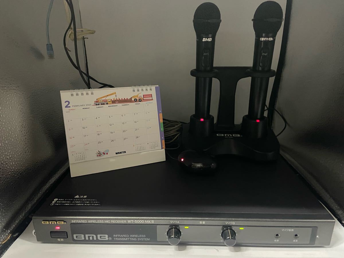 点検動作品 美品】WT-5000MKⅡ WM-600 赤外線ワイヤレスマイク 点検動作品 美品】WT-5000MKⅡ WM-600 赤外線ワイヤレスマイク