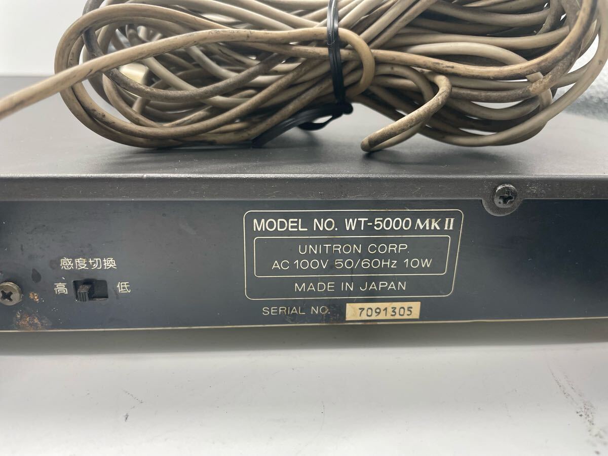 点検動作品 美品】WT-5000MKⅡ WM-600 赤外線ワイヤレスマイク 点検動作品 美品】WT-5000MKⅡ WM-600 赤外線ワイヤレスマイク