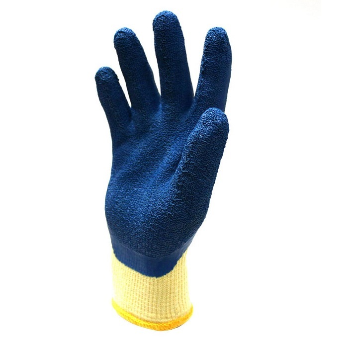 300／新品！格安！やわらかく作業(yè)がしやすい！天然ゴム グリップ力抜群！作業(yè)手袋 Mサイズ 10雙 ムレにくい背抜き 防臭加工 すべり止め