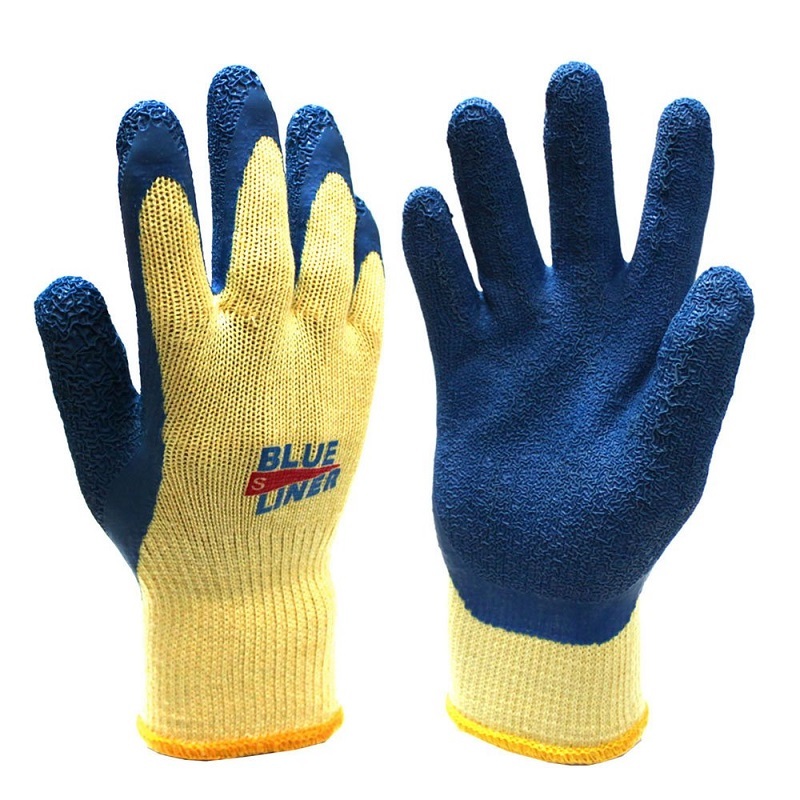 300／新品！格安！やわらかく作業(yè)がしやすい！天然ゴム グリップ力抜群！作業(yè)手袋 Sサイズ 10雙 ムレにくい背抜き 防臭加工 すべり止め