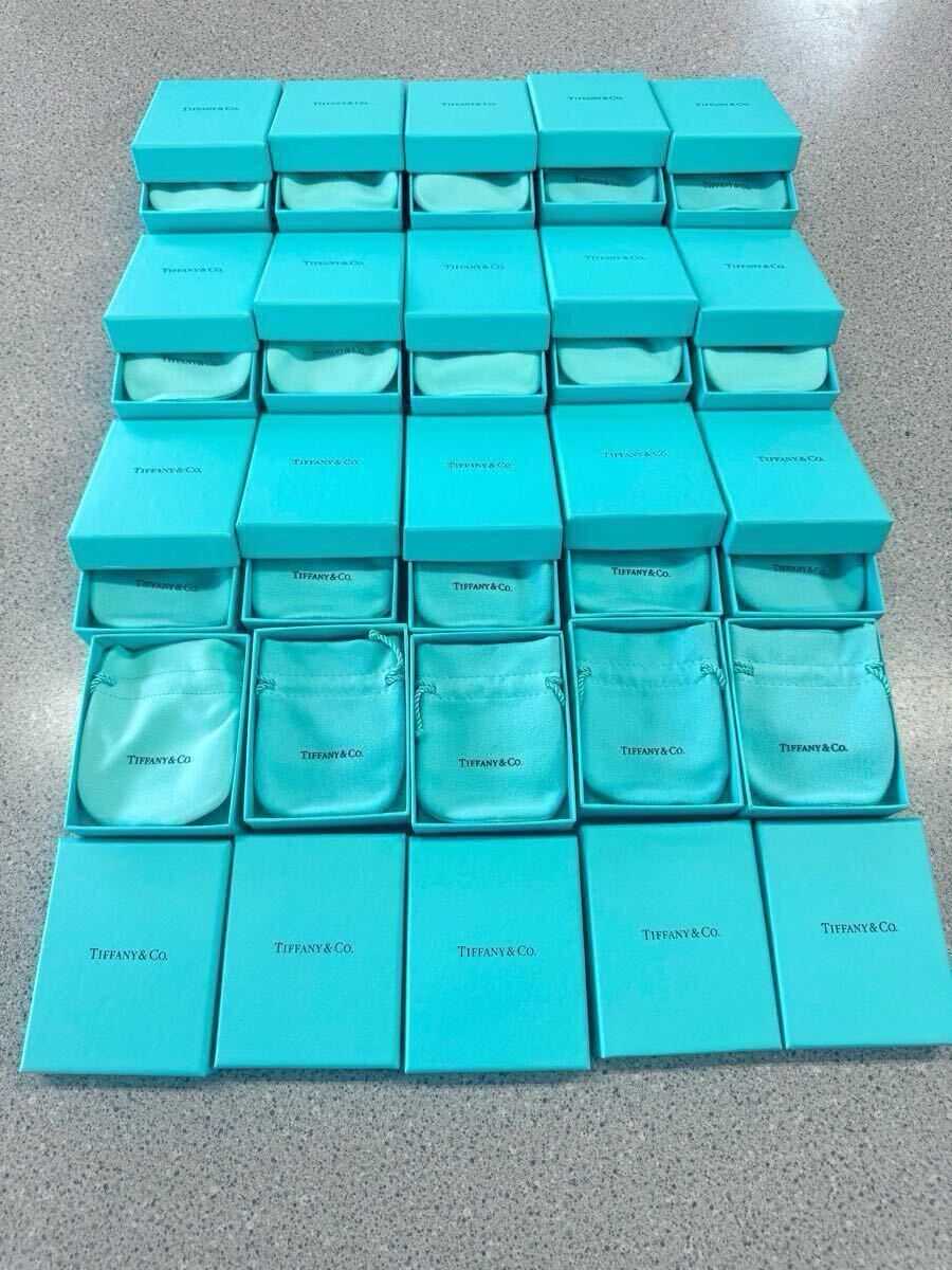 ティファニー 空箱5点セット巾着付き - ショップ袋 ティファニー 空箱5点セット巾着付き - ショップ袋