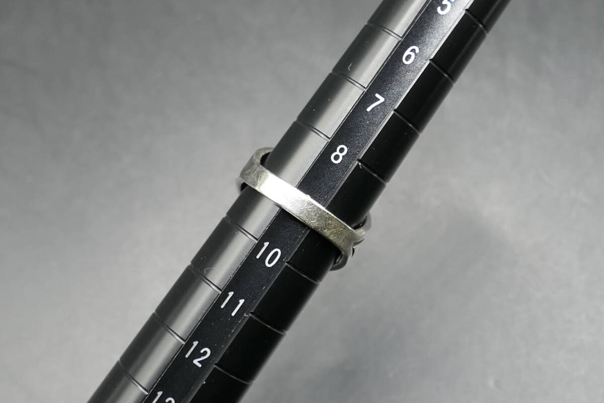 未使用　9号　ズニ　LP刻印　コーラル　オパール　インレイ　リング　指輪_画像10