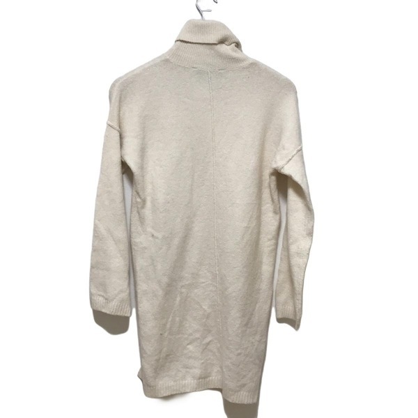 ビーシービージーマックスアズリア BCBGMAXAZRIA 長袖セーター/ニット サイズX X S - アイボリー レディース タートルネック/ロング丈_画像2