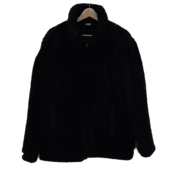 ヘリーハンセン HELLY HANSEN ブルゾン サイズXL - 黒 メンズ 長袖/ジップアップ/秋/冬 美品 ジャケット