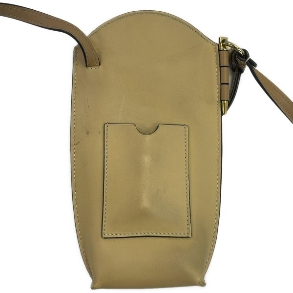 LOEWE ロエベ ショルダーバック ベージュ LOEWE ベージュレザーショルダーバッグ