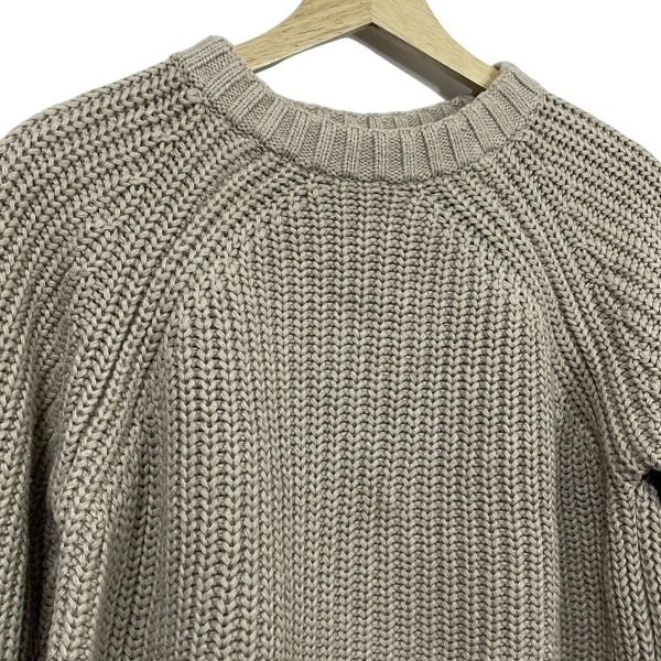 ドレステリア DRESSTERIOR 長袖セーター/ニット サイズ38 M - ベージュ レディース クルーネック 美品 トップス