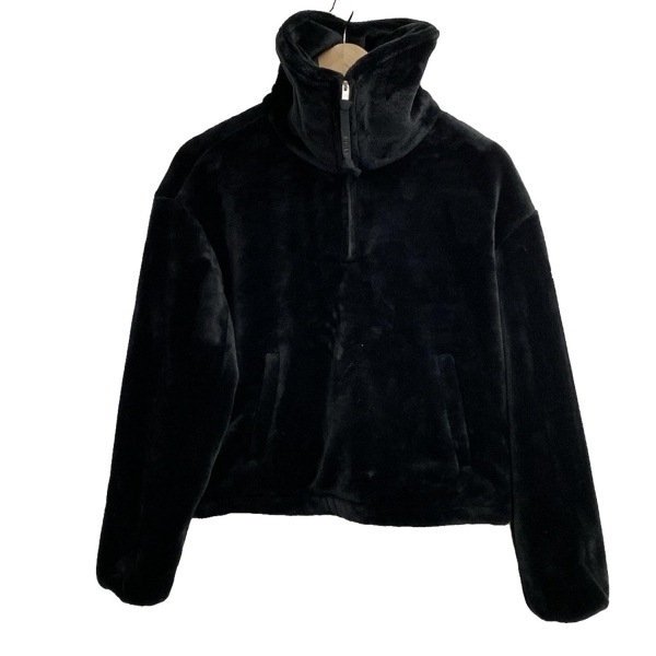 エーグル AIGLE ブルゾン サイズ38 M - 黒 レディース 長(zhǎng)袖/プルオーバー/冬 美品 ジャケット