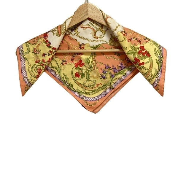 エトロ ETRO - ピンク×イエロー×マルチ スカーフ