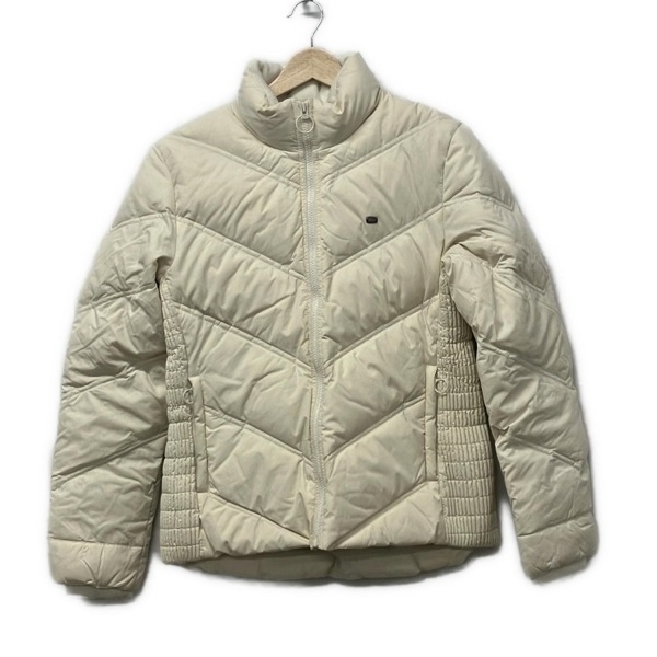 ラコステ Lacoste ダウンジャケット サイズ42 L - アイボリー レディース 長袖/冬 ジャケット