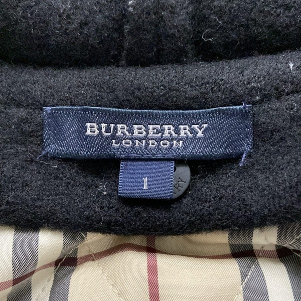 バーバリーロンドン Burberry LONDON ブルゾン サイズ1 S - 黒 レディース 長(zhǎng)袖/秋/冬 ジャケット