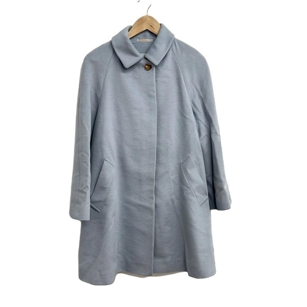 アクアスキュータム Aquascutum サイズ9 M - ライトブルー レディース 長(zhǎng)袖/冬 コート