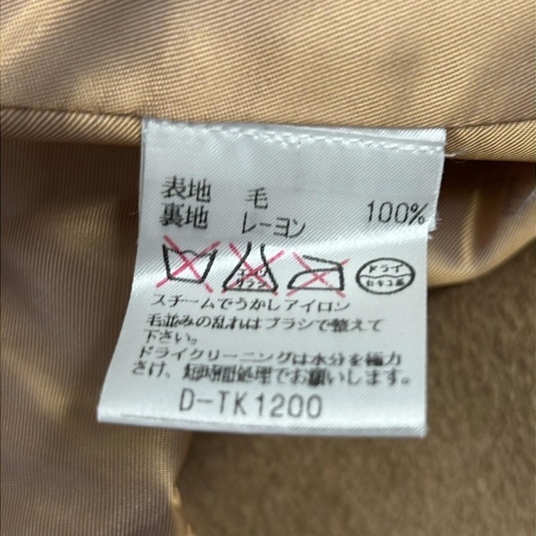 アクアスキュータム Aquascutum サイズ8 M - ブラウン レディース 長袖/ロング丈/冬 コート