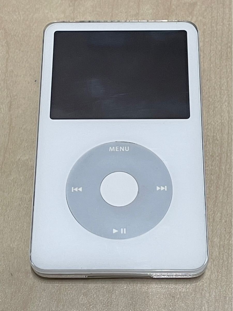 ジャンク扱い 再生は◯ Apple iPod Classic 30GB MA002J A1136