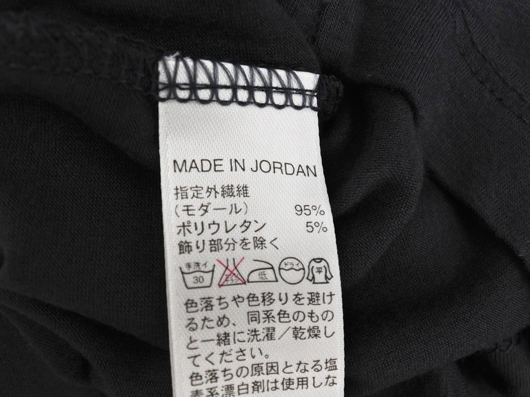 BANANA REPUBLIC バナナリパブリック フリル 花 モチーフ Tシャツ sizeXS/濃紺 ■◇ ☆ fba4 レディース