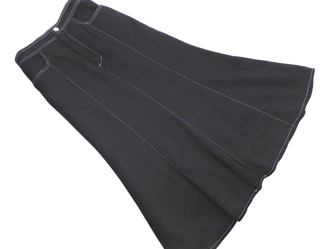 LOWRYS FARM ローリーズファーム ロング スカート sizeM/黒 ■◇ ☆ fba4 レディース