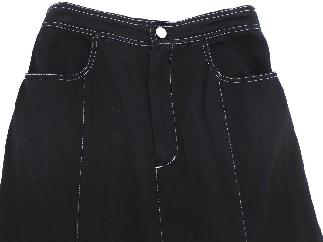 LOWRYS FARM ローリーズファーム ロング スカート sizeM/黒 ■◇ ☆ fba4 レディース