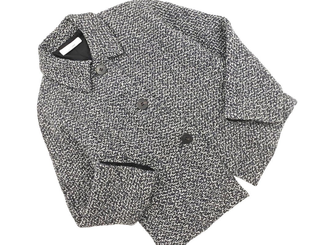 KNOTT ノット トゥモローランド ウール100% ニット ジャケット size1/グレー ◇■ ☆ fba3 レディース