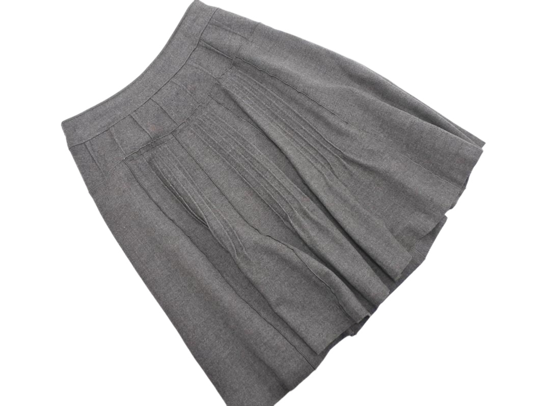 SONIA RYKIEL ソニアリキエル ウール混 スカート size40/グレー ◇■ ☆ fba4 レディース