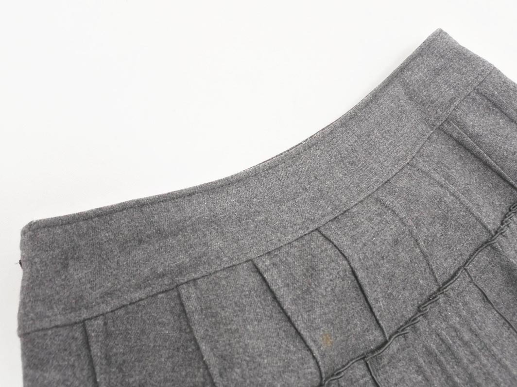 SONIA RYKIEL ソニアリキエル ウール混 スカート size40/グレー ◇■ ☆ fba4 レディース