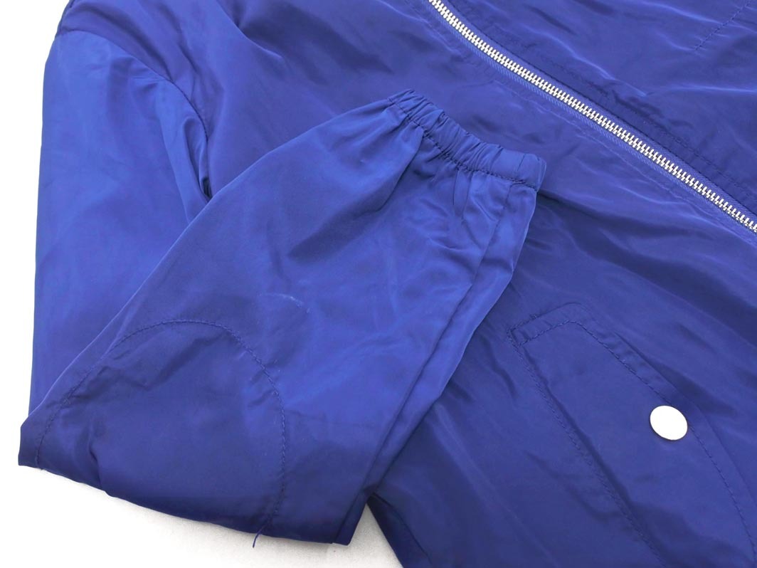 ネコポスOK ZARA Girls ザラガールズ ジップアップ パーカー ジャケット 140cm 紺 ◇■ ☆ fba5