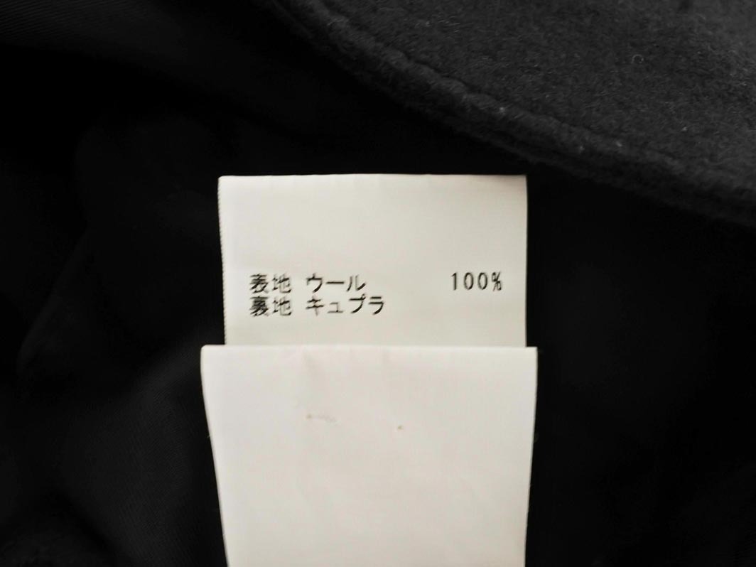 MACPHEE マカフィー トゥモローランド ウール100% ラップ 巻き タイト スカート size32/黒 ◇■ ☆ fba6 レディース