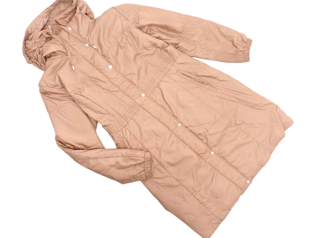 ellesse エレッセ 中綿 ベスト コート 2枚セット sizeM/モカ ◇■ ☆ fba7 レディース