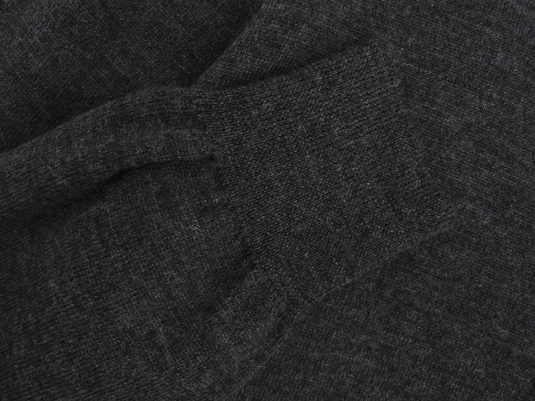 KUMIKYOKU 組曲 ウール100% カーディガン size2/グレー ◇■ ☆ fbb0 レディース