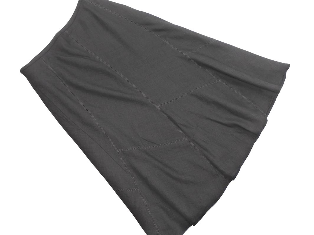  кошка pohs OK Area Free шерсть . юбка size40/ чёрный *# * fbb0 женский 