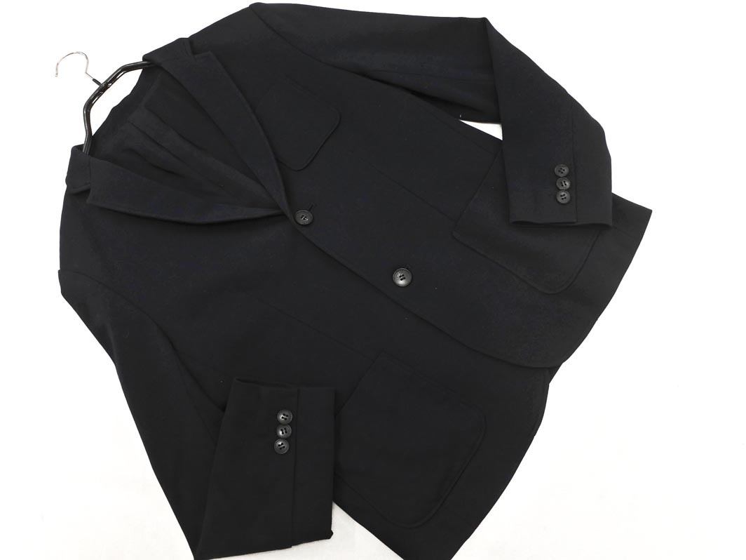 COMME CA FILLE コムサ フィユ テーラード ジャケット size150-160cm/濃紺 ◇■ ☆ fbb0