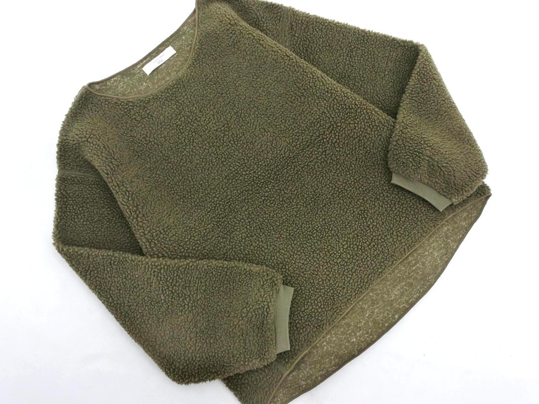 SM2sa man sa Moss Moss боа тянуть over cut and sewn sizeF/ хаки *# * fbb1 женский 