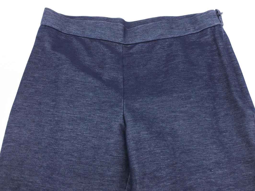 Ungaro ウンガロ ストレッチ パンツ size38/紺 ■■ ☆ fbb1 レディース
