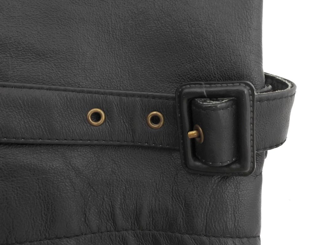 COMME CA ISM コムサイズム 本革 レザー ジャケット sizeL/黒 ◇■ ☆ fbb1 メンズ