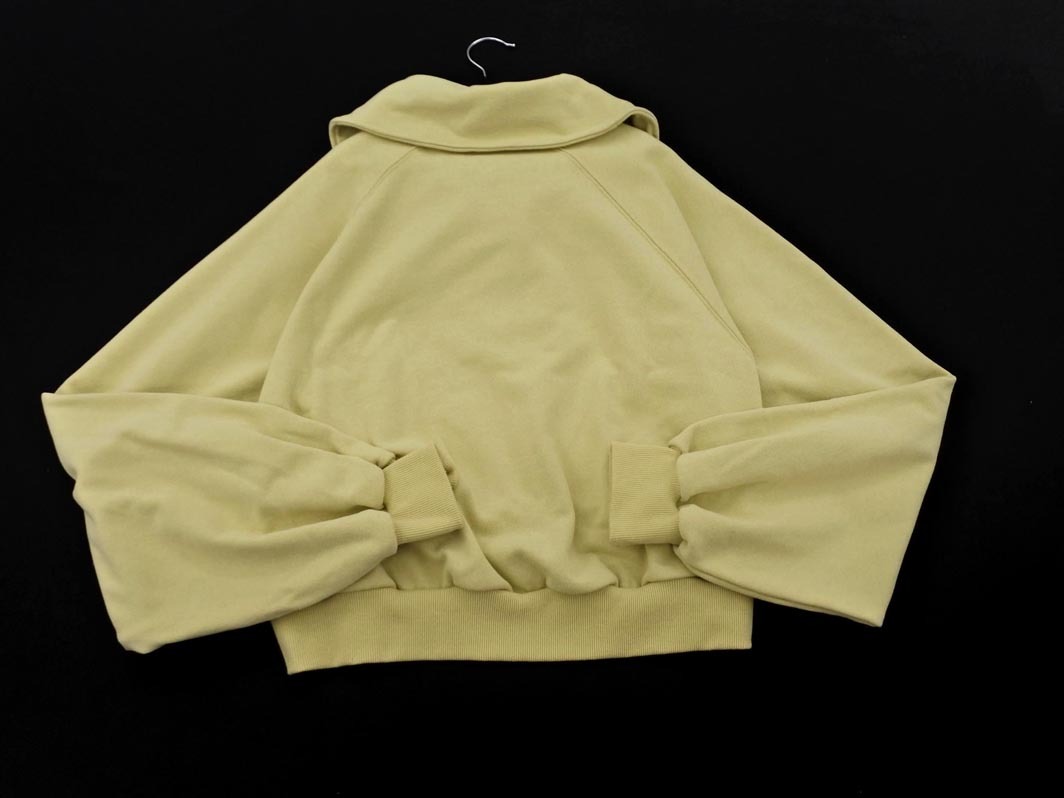Heather ヘザー ハーフジップ スウェット sizeF/黃 ◇■ ☆ fbb7 レディース