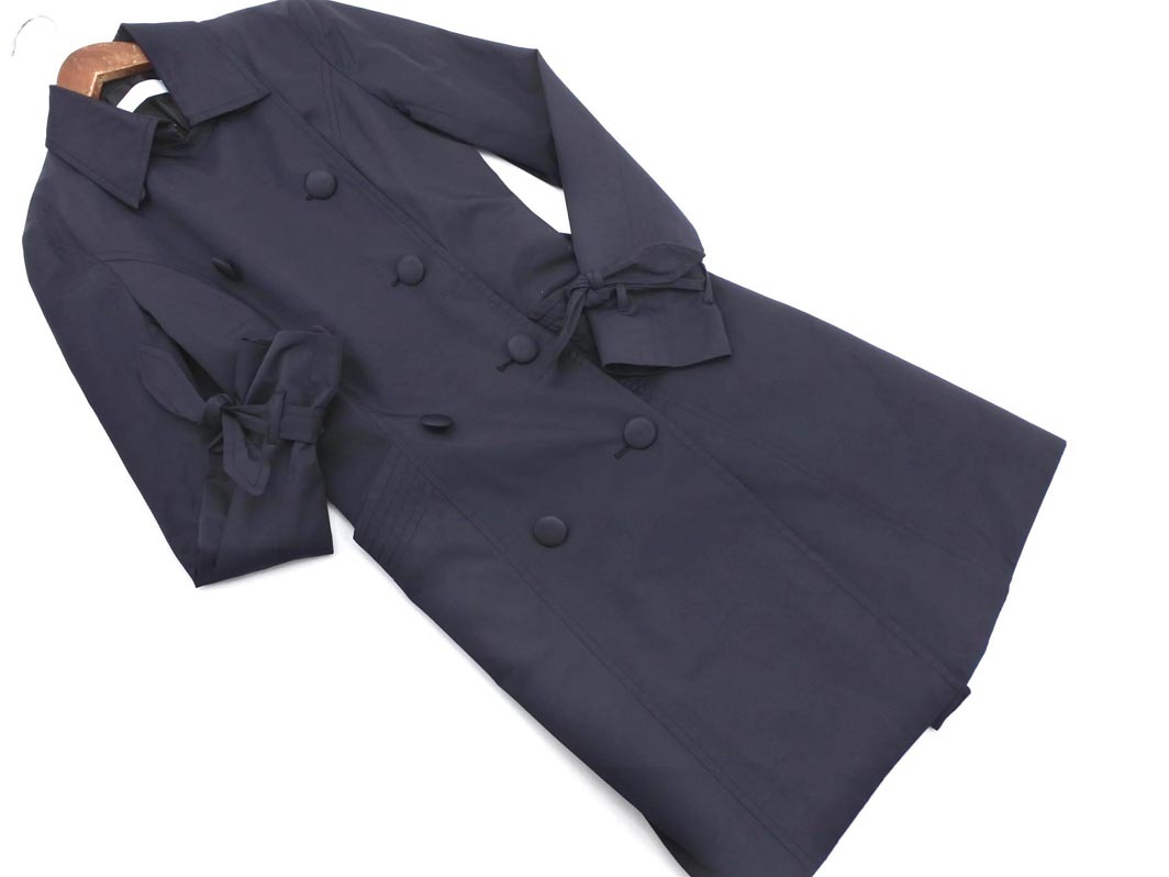 any SiS エニィスィス ロング コート size2/濃紺 ◇■ ☆ fbb8 レディース