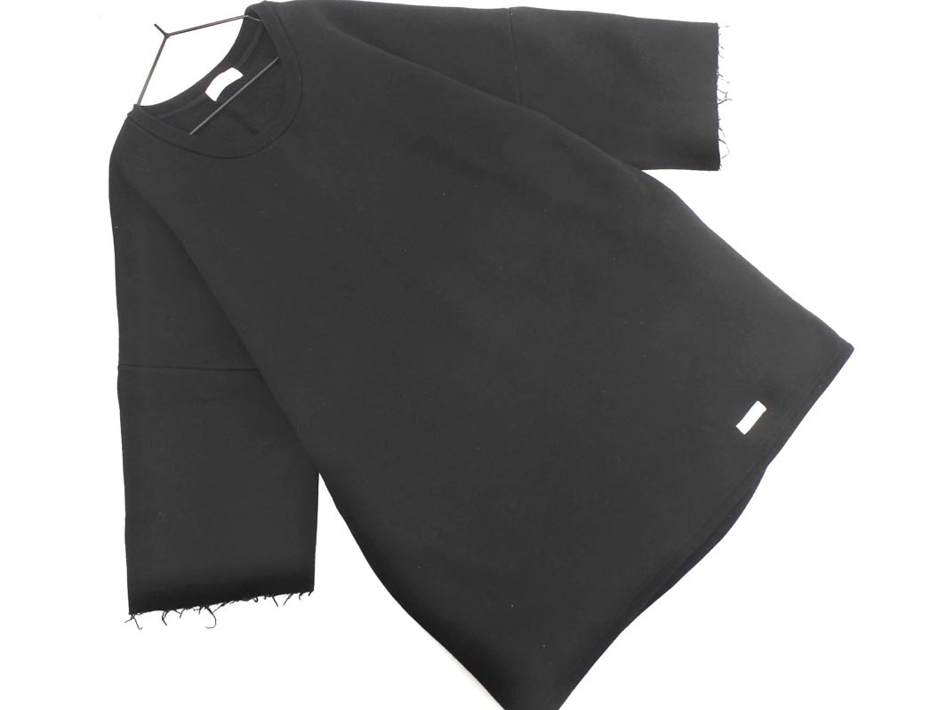 EMODA エモダ SHARED 里起毛 カットソー size2/黒 ◇■ ☆ fbb8 レディース