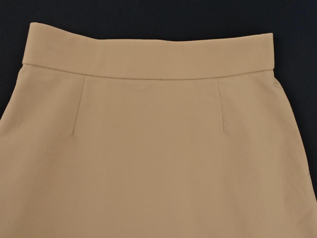 ネコポスOK KUMIKYOKU 組曲 フレア スカート size1/ベージュ ■◇ ☆ fbb9 レディース