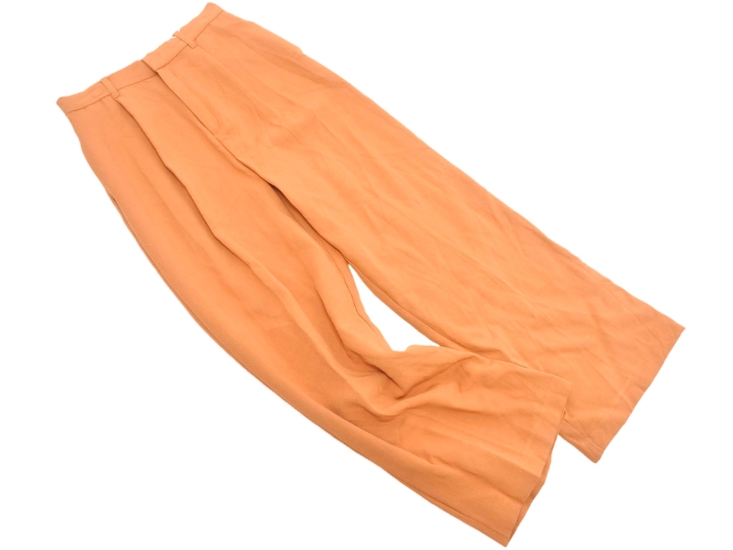 新品 LOWRYS FARM ローリーズファーム セミ ワイド パンツ sizeL/オレンジ ■◇ ☆ fbc1 レディース