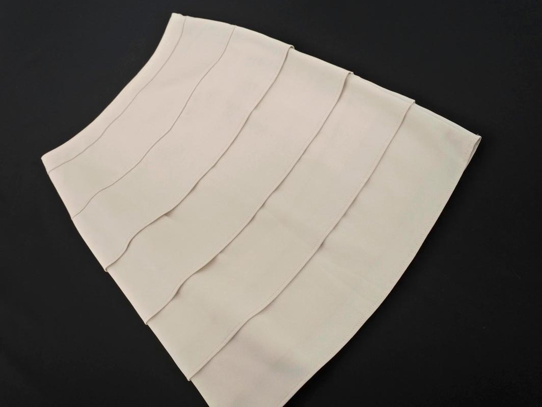 ネコポスOK ANAYI アナイ ティアード スカート size38/アイボリー ■◇ ☆ fbc0 レディース