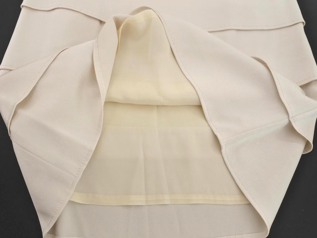 ネコポスOK ANAYI アナイ ティアード スカート size38/アイボリー ■◇ ☆ fbc0 レディース
