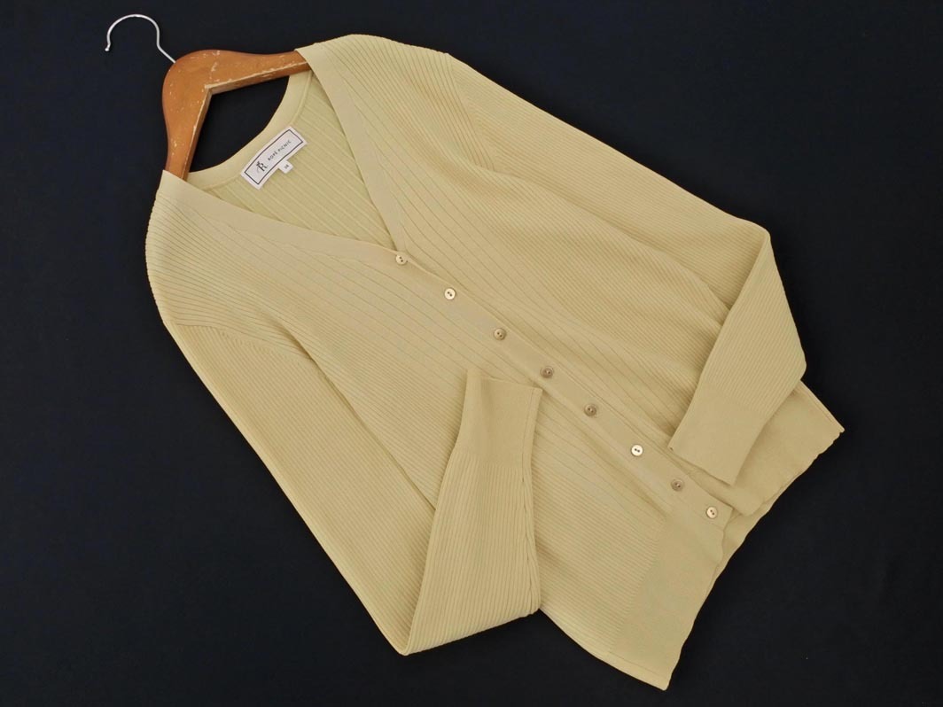 Rope Picnic ロペピクニック ニット カーディガン size38/ベージュ ■◇ ☆ fbc5 レディース