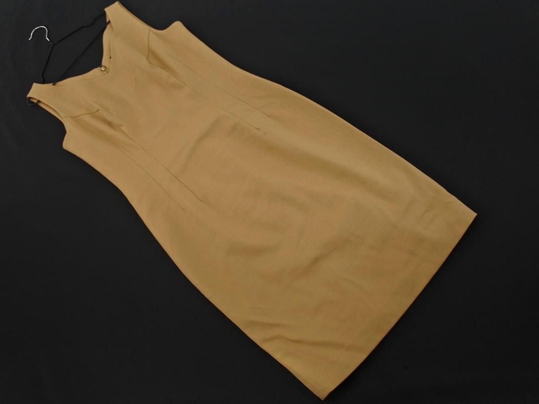 VICKY ビッキー ウール混 ワンピース size2/ベージュ ◇■ ☆ fbc5 レディース