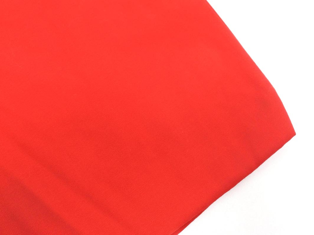 ネコポスOK DKNY ダナキャランニューヨーク ウール100％ タイト スカート size6/赤 ■■ ☆ fbc6 レディース