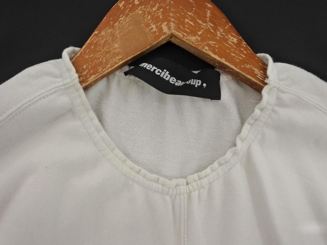 mercibeaucoup メルシーボークー スウェット ワンピース size1/オフホワイト ■◇ ☆ fbc8 レディース